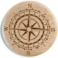 holzpost Holzpost Glasdeckel aus Buchenholz – Produktbild 1 von 1