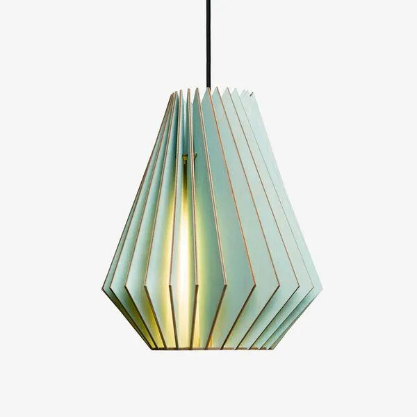 IUMI DESIGN IUMI DESIGN Leuchte Hektor, Blau lasiert, – Produktbild 1 von 4