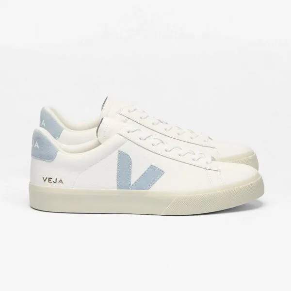 Veja Veja Sneaker Damen - Campo Chromefree, Weiß (white steel), – Produktbild 1 von 1