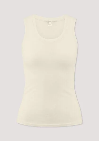 hessnatur hessnatur Tanktop PURE FUNCTION aus Bio-Merinowolle mit Seide, Natur, – Produktbild 3 von 4