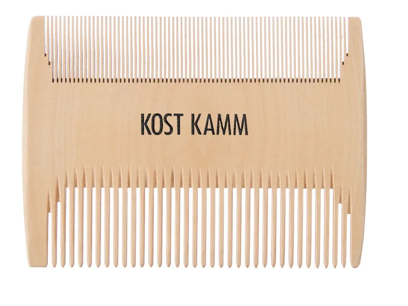 Kost Kamm Kost Kamm Baby- und Nissenkamm aus Holz 2-seitig, extrafein, 8 x 6 cm – Produktbild 1 von 1