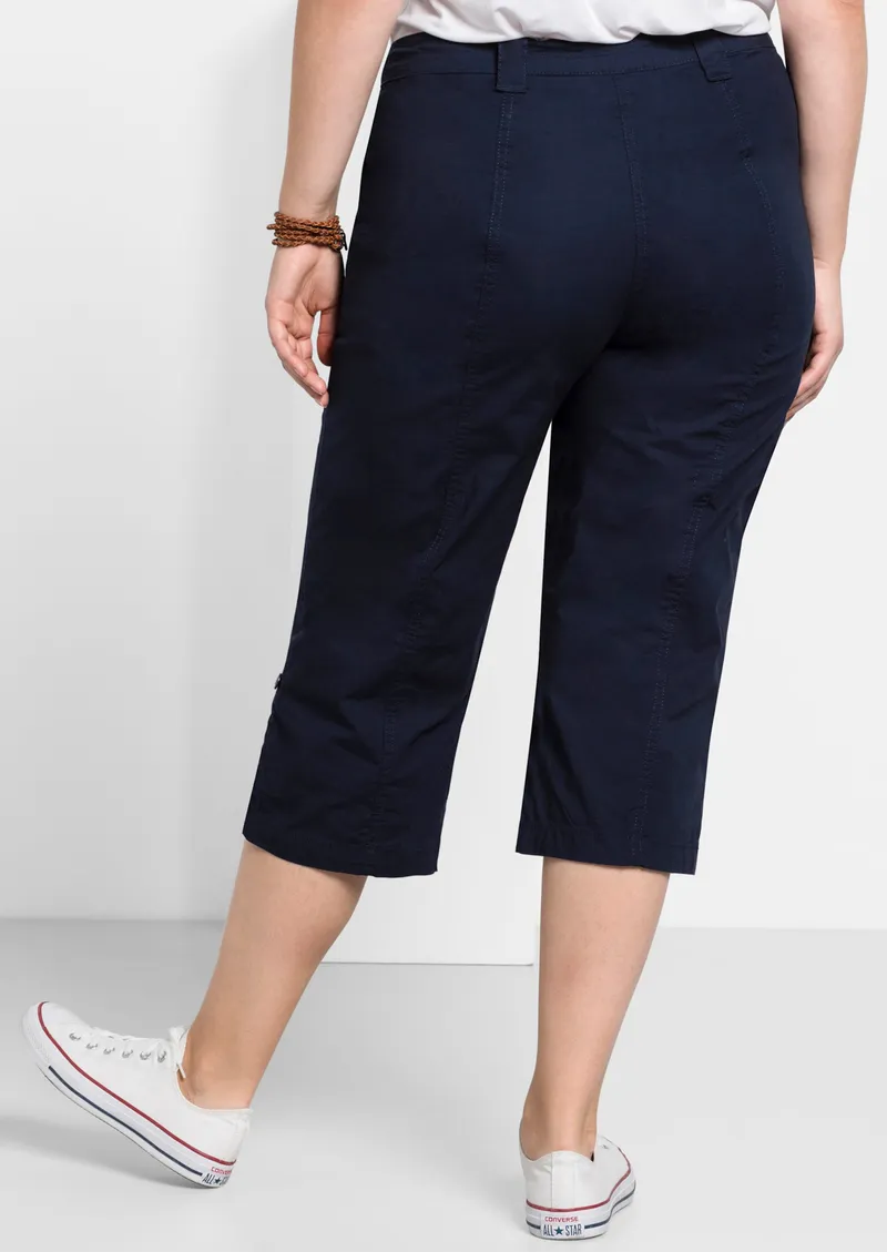 sheego 3/4-Hose marine, Marine, – Produktbild 2 von 2