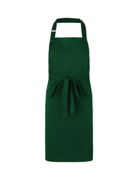 Neutral Neutral Damen / Herren Cafe Bistro Latzschürze Kellnerschürze, Bottle green, – Produktbild 3 von 5