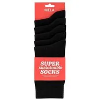 MELA MELA Basic Socken im 5er-Pack aus Biobaumwoll-Mix – Produktbild 1 von 1