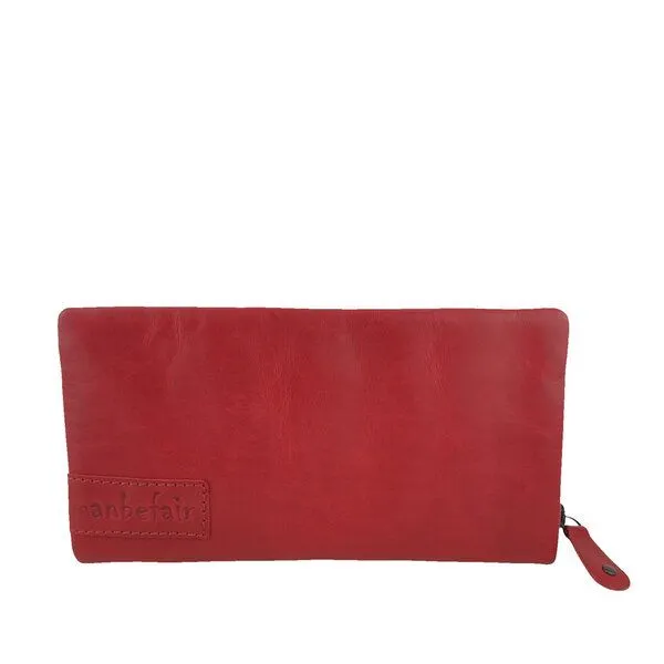 manbefair manbefair Damen Geldbörse Marta, Rot, – Produktbild 1 von 4
