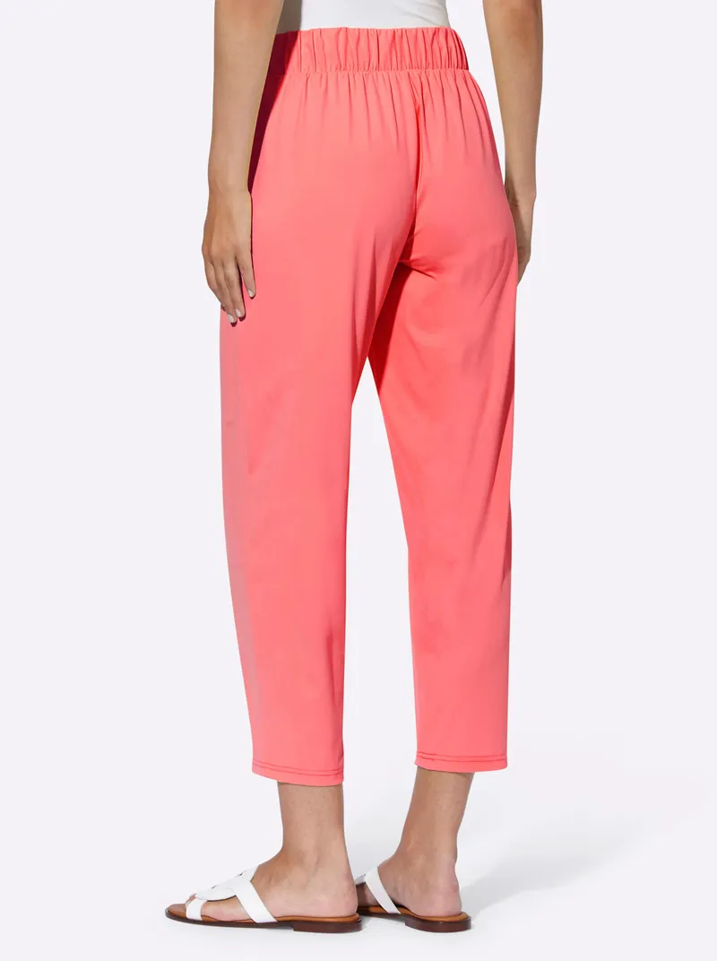 heine Jogg Pants koralle, Koralle, – Produktbild 2 von 3