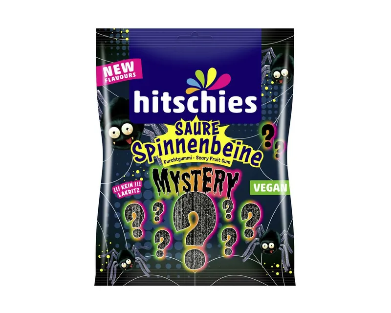 hitschies hitschies Süßigkeit, Hitschler saure Spinnenbeine Mystery Edition Mix Packung 125g – Produktbild 1 von 2