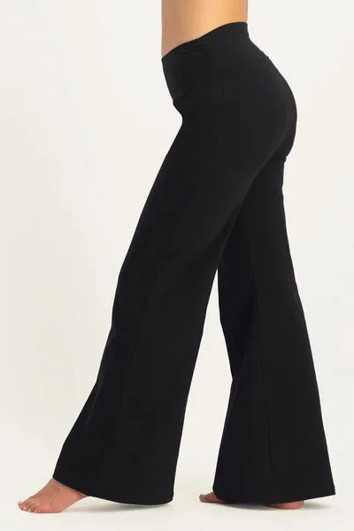 Urban Goddess Urban Goddess Maeve weite Yogahose mit Midwaist, Onyx black (schwarz), – Produktbild 3 von 4