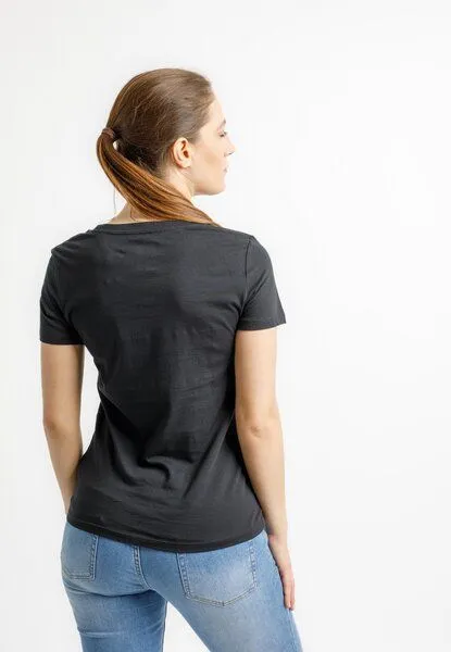 TORLAND Torland Tailliertes Damen T-Shirt Expresser, Schwarz (black), – Produktbild 2 von 4