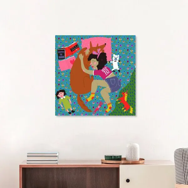 Photocircle Photocircle Poster / Leinwandbild - Sleeping Girl – Produktbild 3 von 4