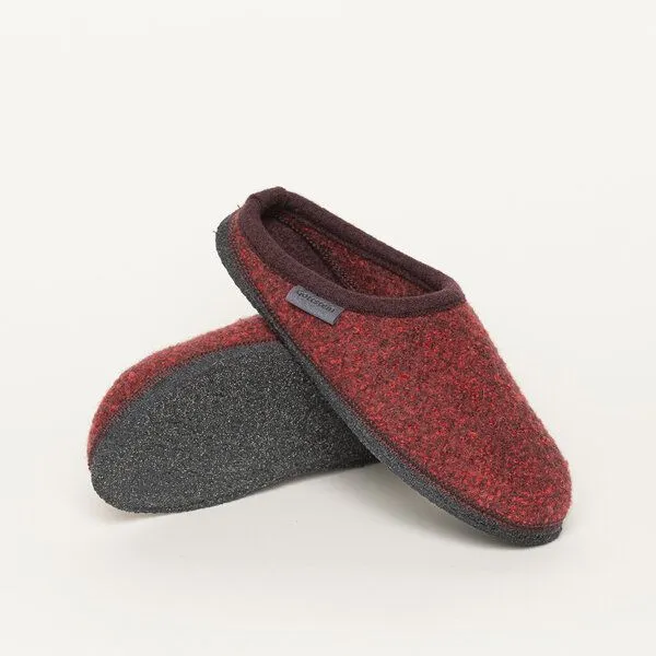 Gottstein Gottstein Walkpantoffel Wool Venture Low, Rot, – Produktbild 2 von 4