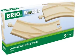 BRIO BRIO Weiche BRIO® WORLD, Bogenweichen (L,M) – Produktbild 1 von 1