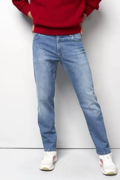 M 5 BY MEYER M 5 BY MEYER Authentic Denim Five Pocket, Blau (light blue), – Produktbild 6 von 8