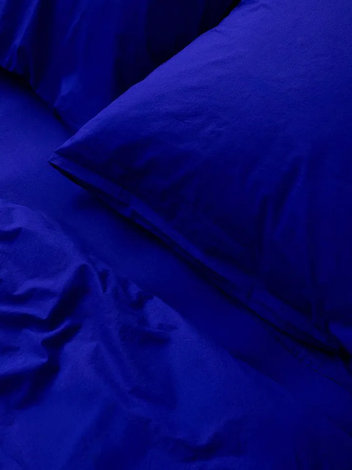 erlich textil erlich textil Kissenbezug FRED, (1 Stück), Blau, – Produktbild 4 von 5