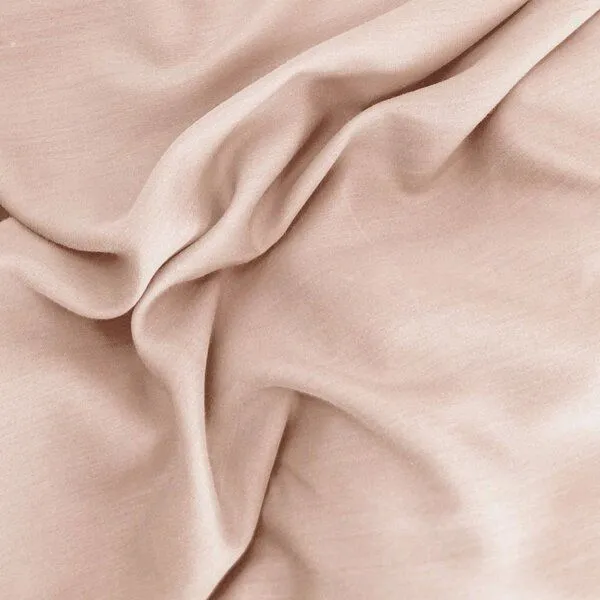 Kayori Kayori Emma Spannbettlaken Baumwollsatin, Altrosa, – Produktbild 3 von 4