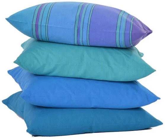 HängemattenGlück HängemattenGlück Große Sofakissen aus Latex & Kapok, Blau, – Produktbild 2 von 4