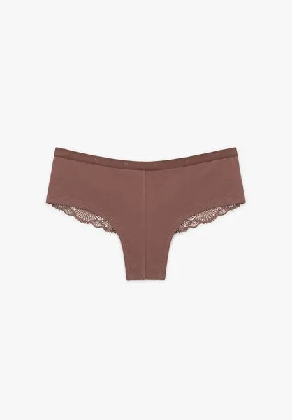 Lovjoi Lovjoi Panty FLOWERING FERN mit feiner Spitze, Warm brown (braun), – Produktbild 1 von 1