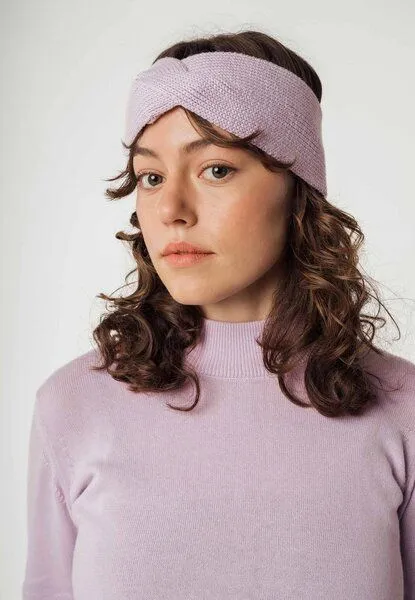 MELA Stirnband MEENA | von MELA | Fairtrade & GOTS zertifiziert, Lilac, – Produktbild 3 von 4