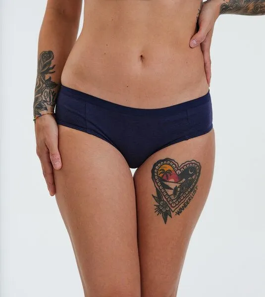 Gary Mash GARY MASH Hipster Slips 3er-Set aus TENCEL Lyocell Mix, Blau, – Produktbild 1 von 4