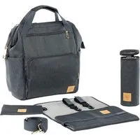 Lässig Wickelrucksack - Glam Goldie Backpack, Anthracite 30 x 17 x 39 cm – Produktbild 1 von 1