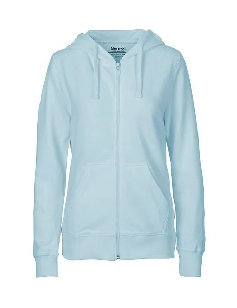 Neutral® - 3FREUNDE Neutral® - 3FREUNDE Frauen Hoodie Zipped, Light blue, – Produktbild 1 von 4