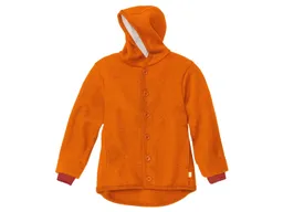 Disana Disana Kinder Jacke mit Kapuze Bio-Merinowolle Walk orange Gr. 86/92 – Produktbild 1 von 1