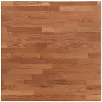 Tischplatte Robinie massiv, 70x70 cm, Stärke 20 mm, geölt – Produktbild 1 von 1