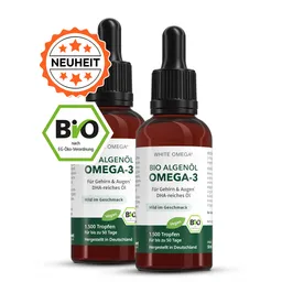 Cellavent Healthcare White Omega® Bio-Algenöl Tropfen 100 Tage – Produktbild 1 von 1