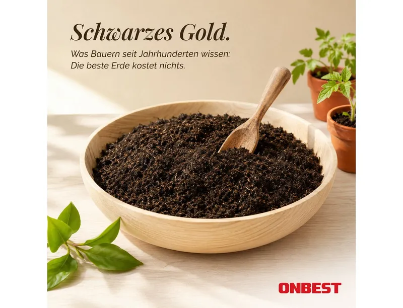 Onbest Komposter Komposter Holz 520 l FSC-Holz 100 x 72 x 100 cm Stecksystem, BxTxH: 100x100x72 cm, 520 l, 520L, Made in Europe, Braun, – Produktbild 5 von 5