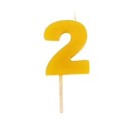 El Puente El Puente Zahlenkerze "2" | Fair Trade & Handmade aus Indien – Produktbild 1 von 1