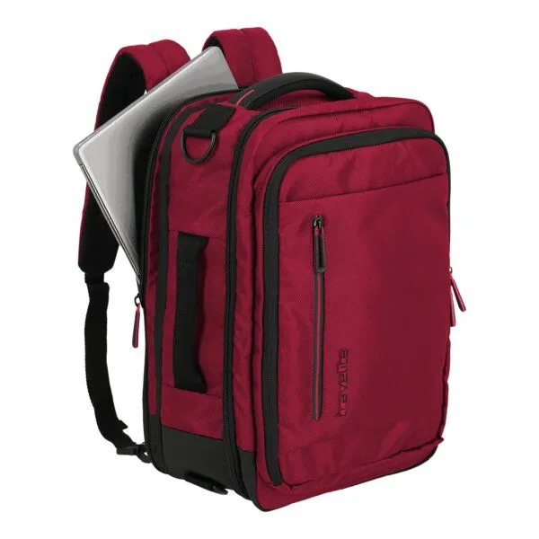 Travelite Travelite Crosslite Kombi-Rucksack S, Rot, – Produktbild 2 von 4