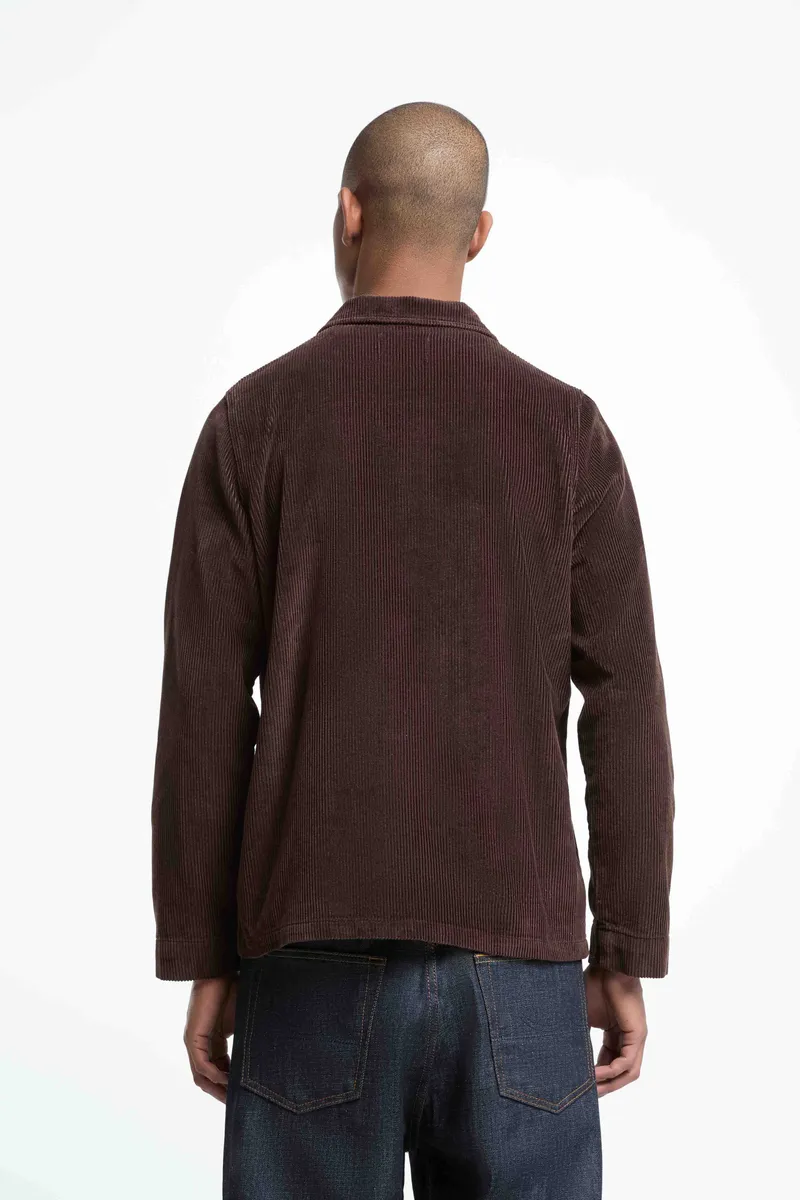 Kings Of Indigo Kings of Indigo Herren vegan Jacke Duncan Cord In Der Farbe Kaffeebohne“, Braun, – Produktbild 1 von 1