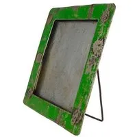 Moogoo Creative Africa Moogoo Creative Africa Upcycling Ölfass Bilderrahmen - Aufsteller S/M - Viele Farben, Grün, – Produktbild 1 von 1