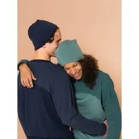 nice to meet me nice to meet me Unisex Sweatshirt, Night blue, – Produktbild 1 von 1