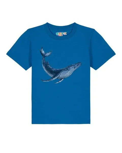 watabout.kids watabout.kids T-Shirt Kinder Wal, Royal blue, – Produktbild 1 von 2