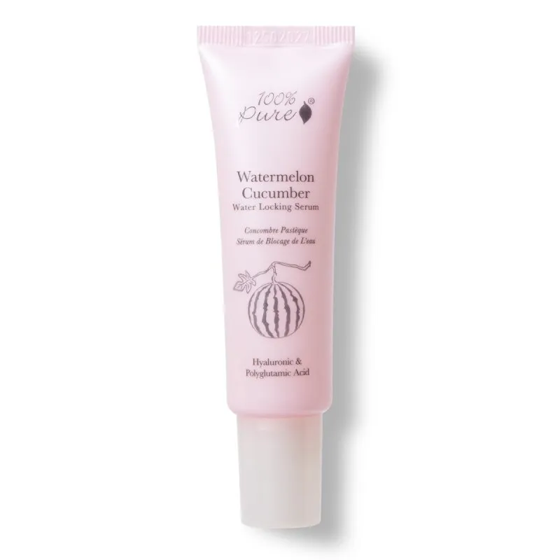 100% PURE® - Purity Cosmetics Watermelon Cucumber Water Locking Serum - Feuchtigkeitsserum – Produktbild 1 von 1
