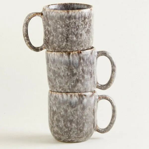 onomao onomao Tasse - Traditionell, Steingrau, – Produktbild 4 von 4