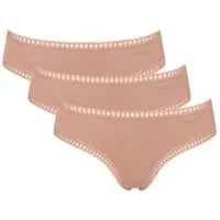 Sloggi Sloggi 3er Pack GO Crush Hipster Slip Bio-Baumwolle, Braun, – Produktbild 1 von 1