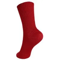 hirsch natur Hirsch Natur Baby Kinder Grobstrick-Socke kbT Wolle, Rot, – Produktbild 1 von 1
