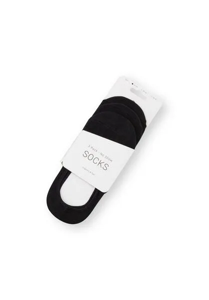 THOKKTHOKK ThokkThokk No show Sneaker Socken 3er Pack, Schwarz, – Produktbild 2 von 5