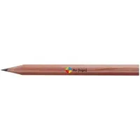 FSC-zertifizierter Bleistift 6-eckig 8,75 cm, natur aus Lindenholz – Produktbild 1 von 2