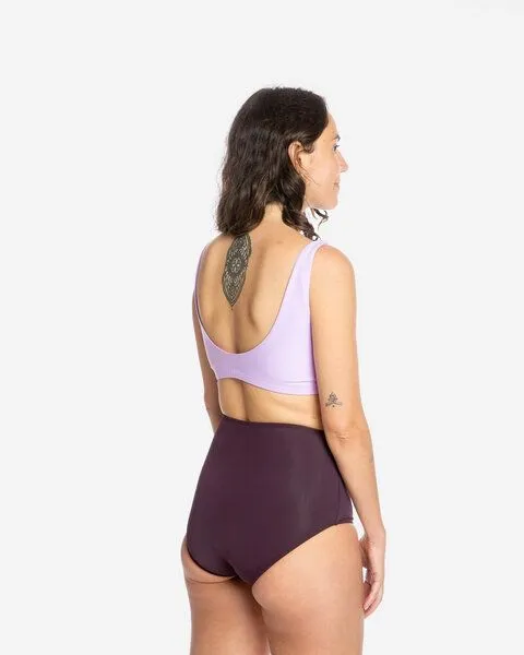 MATONA Matona Bikinihose | Bikini Bottom | aus Econyl, Aubergine, – Produktbild 2 von 4