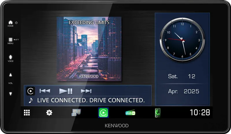 Kenwood Kenwood DMX-F920DS 9-Zoll-Moniceiver mit Wireless CarPlay und Android Auto – Produktbild 2 von 3