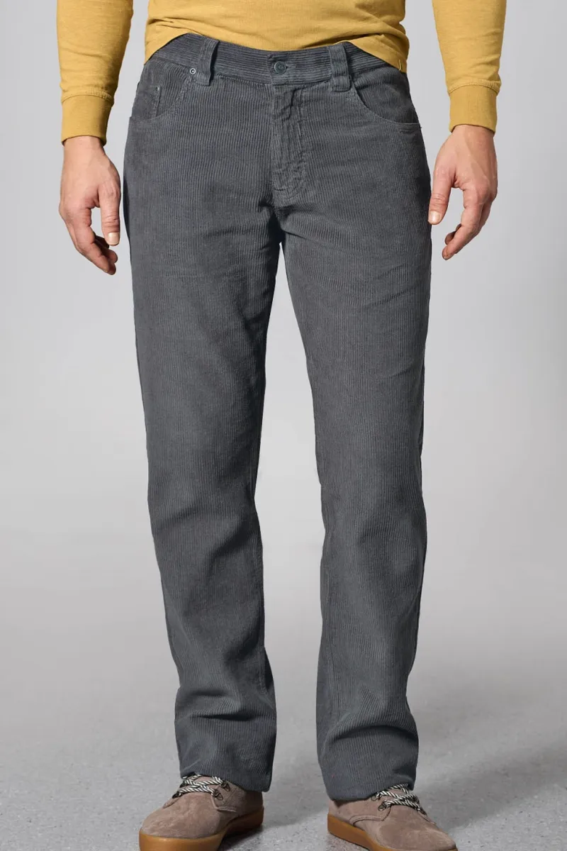 HempAge Hempage Herren vegan Hose Aus Cord Schiefergrau, Grau, – Produktbild 2 von 2