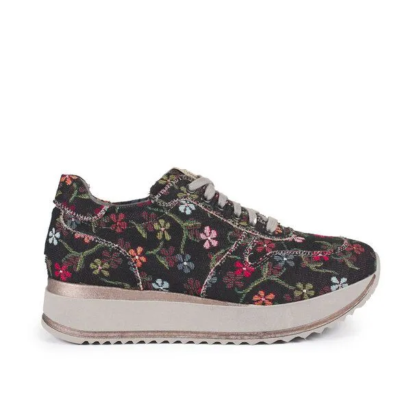 Risorse Future Risorse Future Asia Damensneaker Blümchen Black – Produktbild 1 von 3