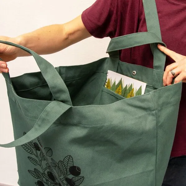 Cmig Cmig große Tasche Blaubeeren, Green bay (grün), – Produktbild 2 von 4