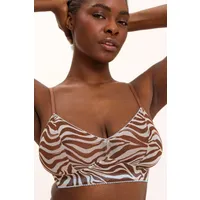 Understatement Understatement Damen vegan Bralette Mesh Balconette Zebra – Produktbild 1 von 1