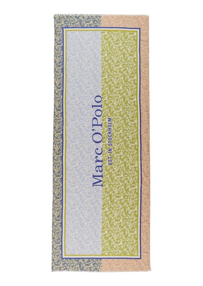 Marc O'Polo Marc O'Polo Schal mit TENCEL™ Lyocell, Grün, – Produktbild 2 von 3