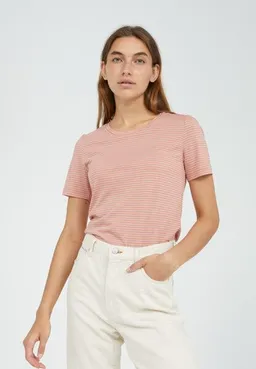 ARMEDANGELS ARMEDANGELS LIDIAA SMALL STRIPES - Damen T-Shirt aus TENCEL Lyocell Mix – Produktbild 1 von 1