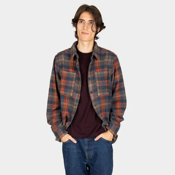 Iriedaily Iriedaily Chillax Lumber Shirt, Navy (mehrfarbig), – Produktbild 3 von 3